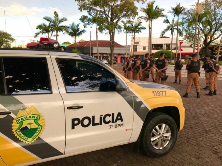 PM de Cruzeiro do Oeste deflagra operação Tático Móvel nesta sexta-feira