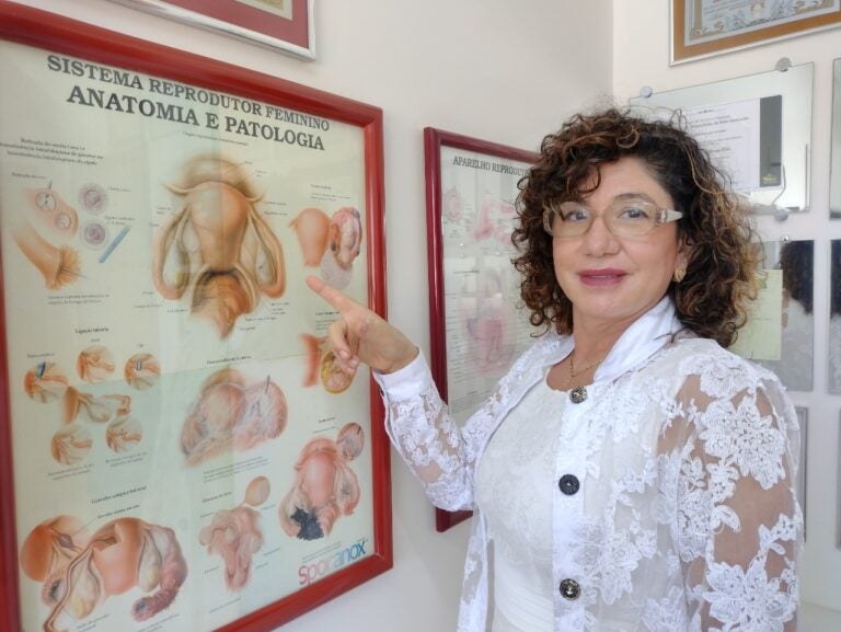 Médica orientação mulheres