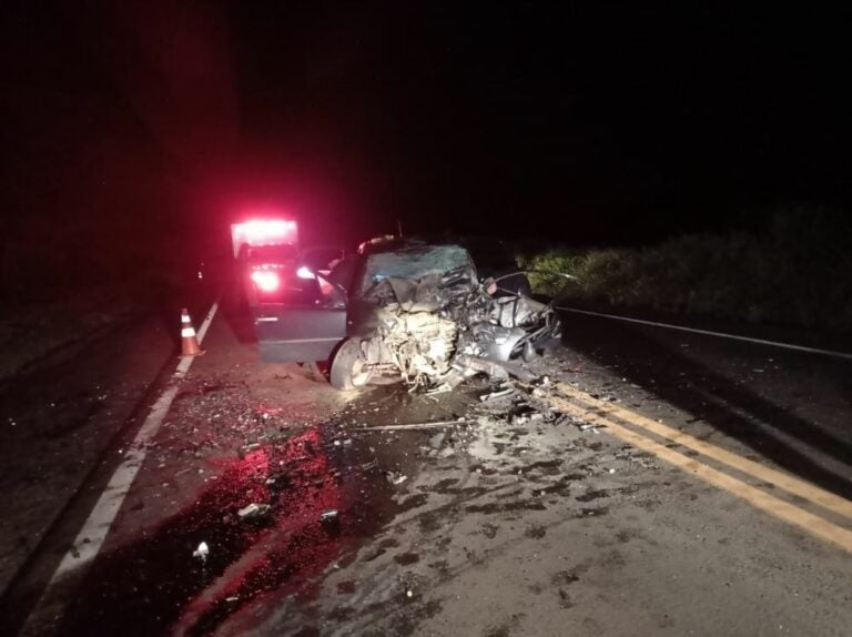 Grave acidente mata três pessoas na rodovia BR-272, em Guaíra