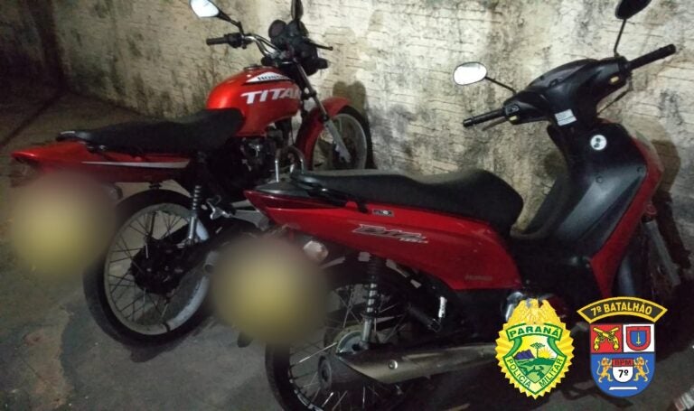 motos apreendidas