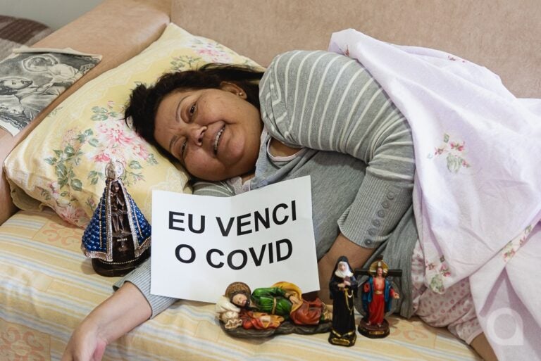mulher covid