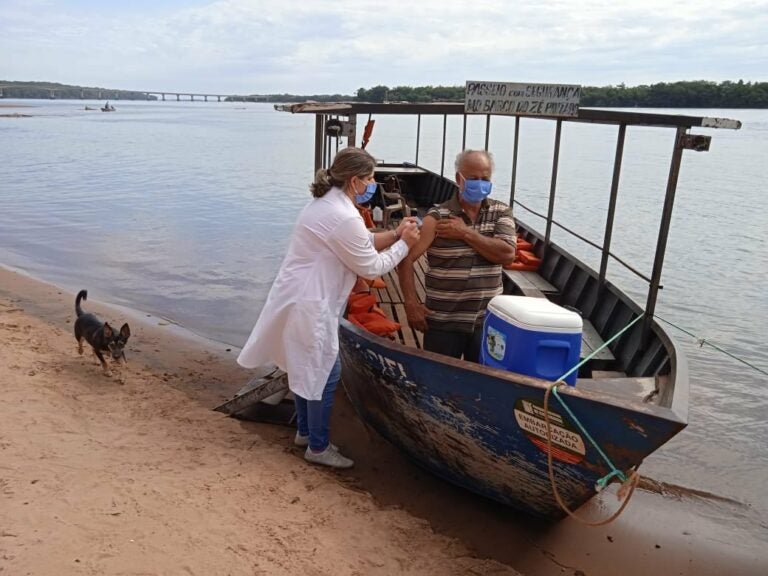 25% dos moradores de Icaraíma já receberam a 1ª dose da vacina contra Covid