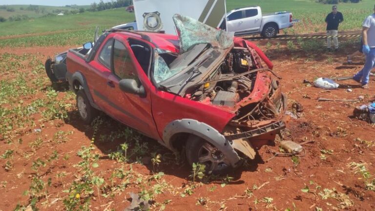 Morador de Goioerê morre em grave acidente registrado na PR-180