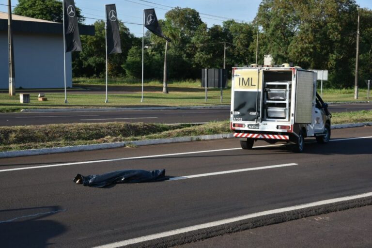 IML procura familiares do senhor que morreu atropelado em Umuarama