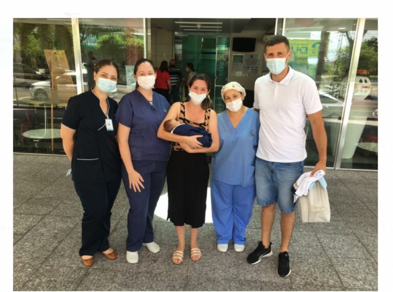 Umuarama: bebê Samuel, que estava internado desde o nascimento, recebe alta
