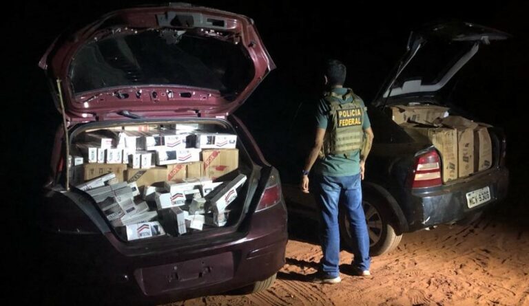 Iporã: PF apreende carga de cigarros avaliada em R$ 200 mil