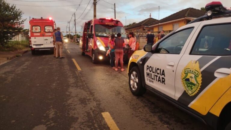 Mãe e filha são baleadas durante atentado e socorridas com ferimentos graves