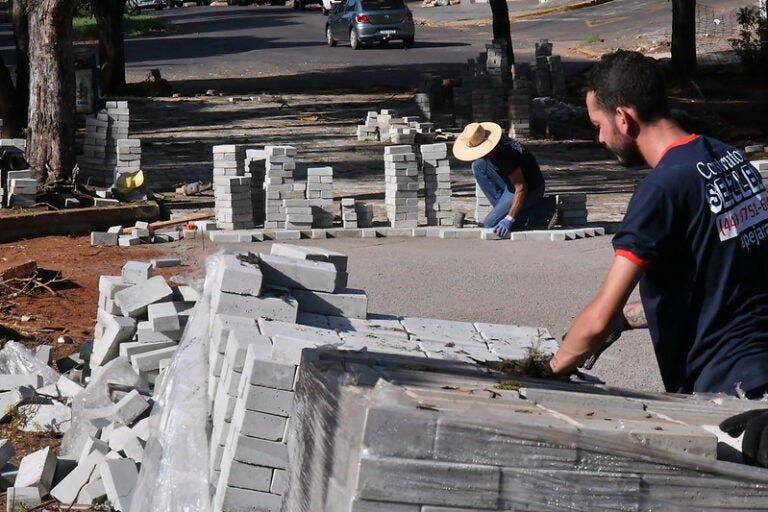 Prefeitura de Umuarama inicia trabalho de revitalização da Praça Tamoio