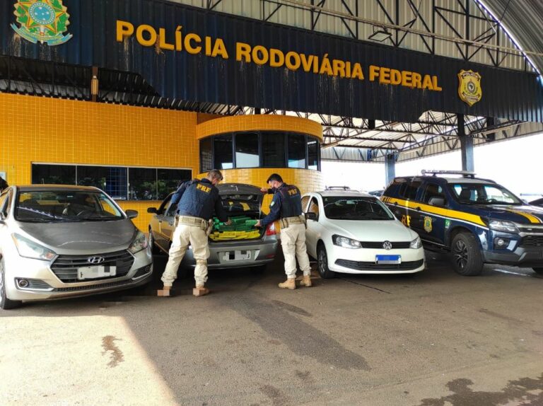 PRF prende trio com 322 quilos de maconha em hotel de Iporã
