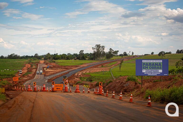 Obras na Estrada Boiadeira avançam e ultrapassam 75% de execução