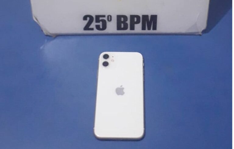 Umuarama: celular que havia sido roubado é localizado pela PM no bairro Sonho Meu