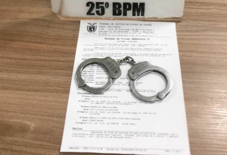 Polícia Militar prende homem acusado de tráfico de drogas no Jardim Cruzeiro