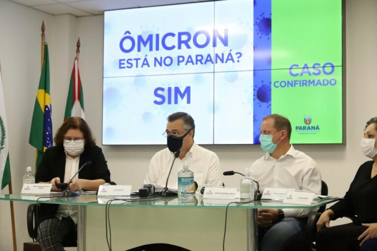 Covid: Secretaria de Saúde confirma primeiro caso da variante Ômicron no Paraná