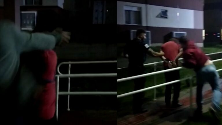 Vigia acusado de pedofilia é agredido por moradores antes de ser preso