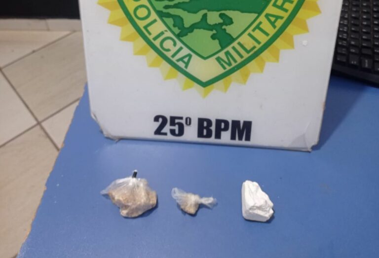 Homem é preso com cocaína e crack após denúncias de moradores do Sonho Meu