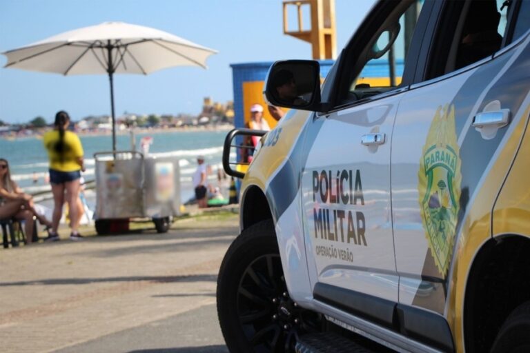 Casal deixa bebê dentro de carro, vai curtir a praia e acaba preso no litoral do Paraná