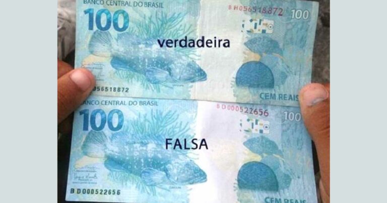 Cliente compra latas de cerveja e paga utilizando nota de R$ 100 falsa