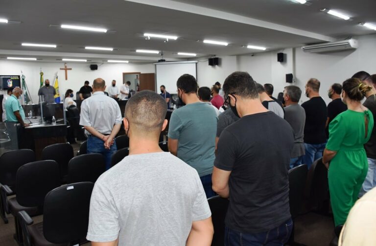Vereadores homenagearam Dona Neiva Pavan Machado Garcia em sessão da Câmara