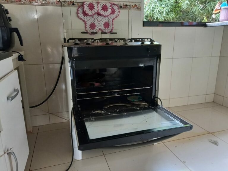 Princípio de incêndio em fogão assusta moradores do Parque Jabuticabeiras