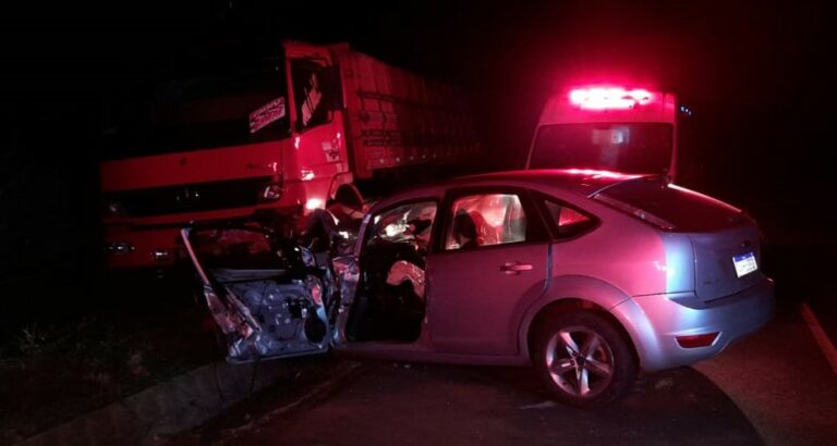 Homem fica em estado grave após acidente na PR-681 entre Alto Piquiri e Paulistânia