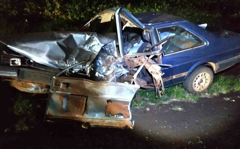 Motorista morre e outro fica ferido em acidente na PR-445