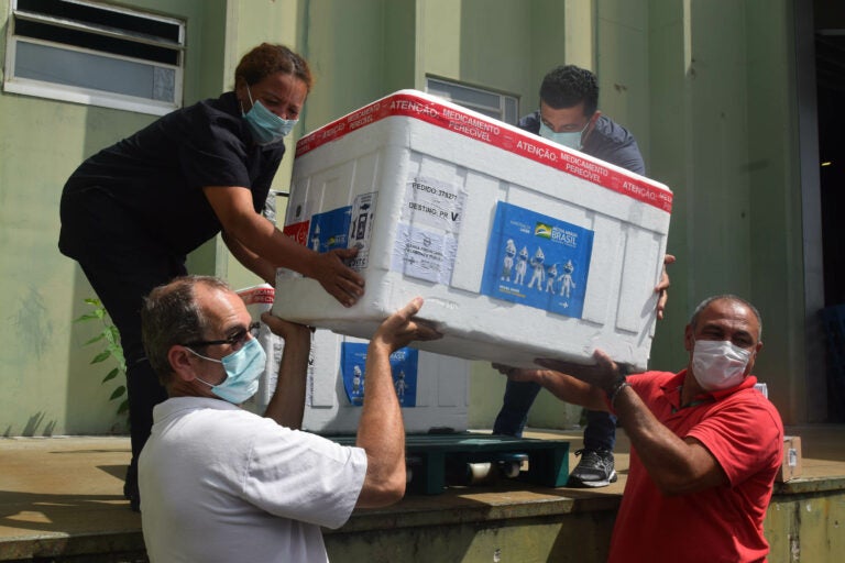 Regional de Saúde de Umuarama recebe 504 doses de vacinas pediátricas contra Covid