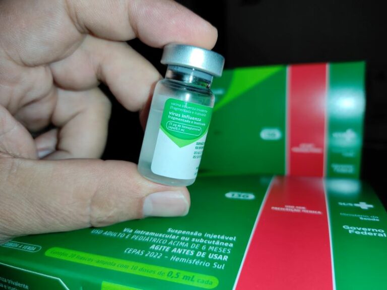 Primeiro lote com 413 mil vacinas contra a gripe chegou ao Paraná nesta quinta-feira