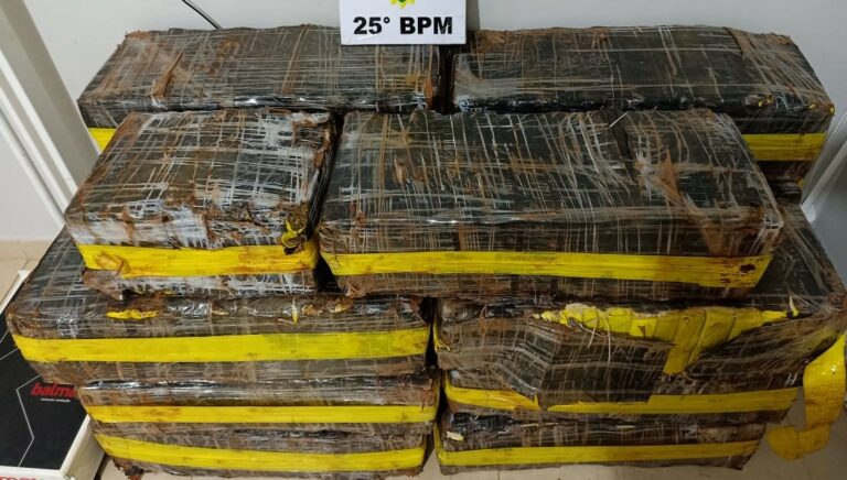 Homem é preso transportando mais de 252 quilos de maconha em Iporã