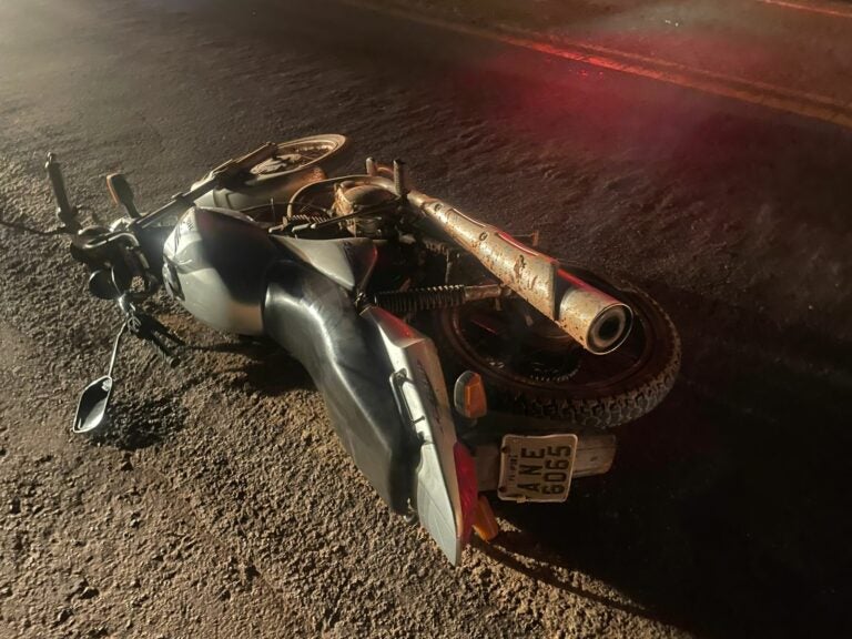 Uma pessoa morre no choque de motos entre Iporã e Francisco Alves