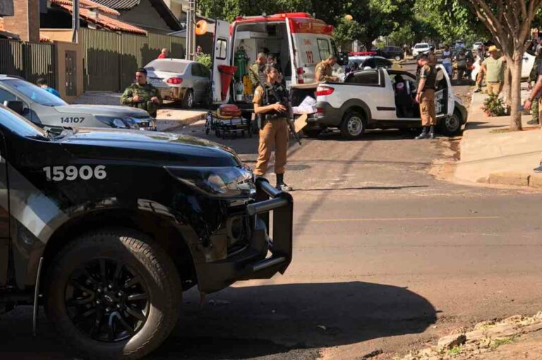Cigarreiro provoca grave acidente durante fuga da polícia em Umuarama