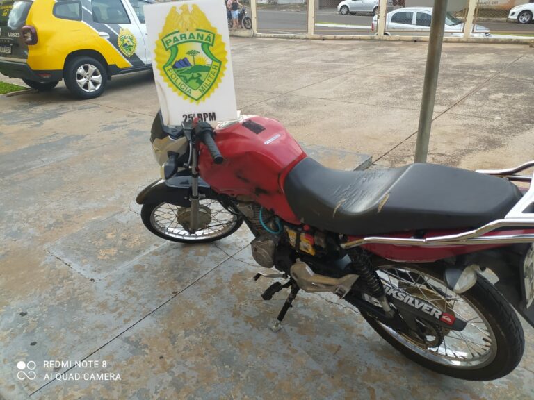 ‘Minha moto é BO’, diz jovem depois de não conseguir mais correr da PM
