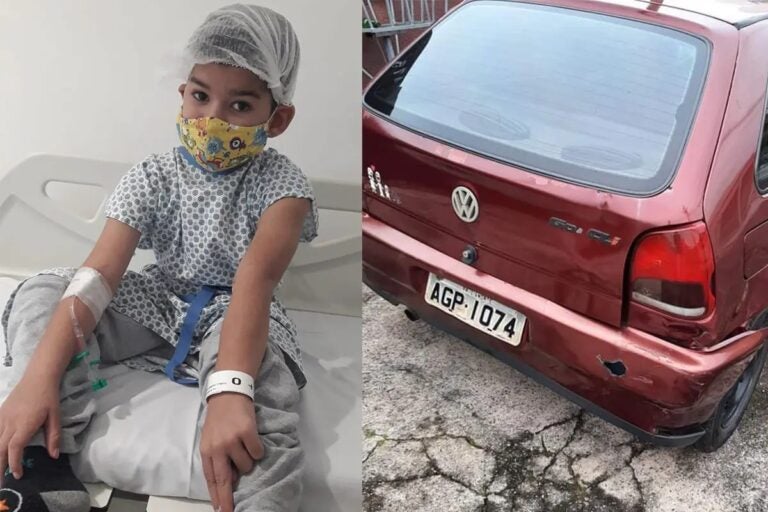 Família de Cianorte tem carro furtado durante tratamento de leucemia de menino de 7 anos