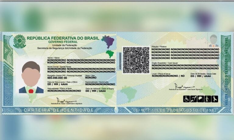 Nova Carteira de Identidade Nacional começa a ser emitida nesta terça-feira