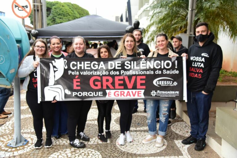 Greve dos funcionários da Saúde tem baixa adesão e atendimento é normal nos hospitais
