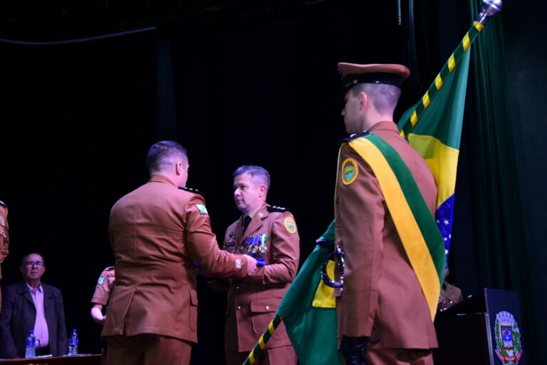 Major Cláudio assume o comando do 25º Batalhão da Polícia Militar de Umuarama