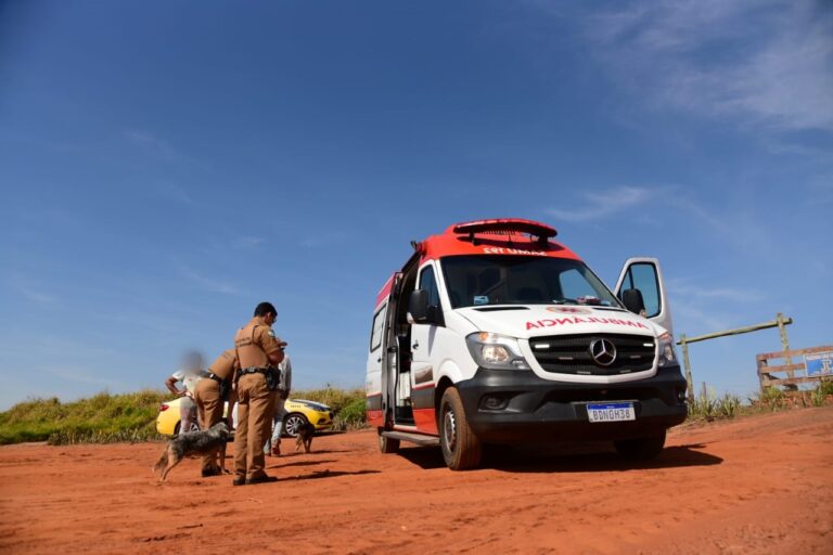 Mulher é agredida em estrada rural de Umuarama e procura socorro em fazenda