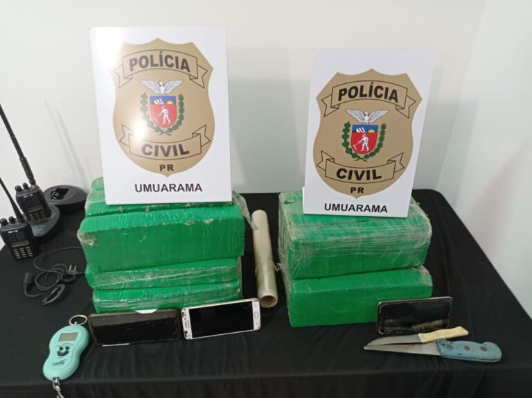 Homem suspeito de roubo em Nova Olímpia é preso com 18 kg de maconha