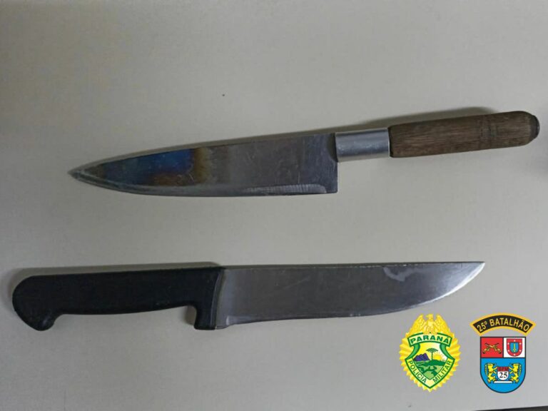 Alunas levam facas para briga em colégio de Iporã e PM é acionada