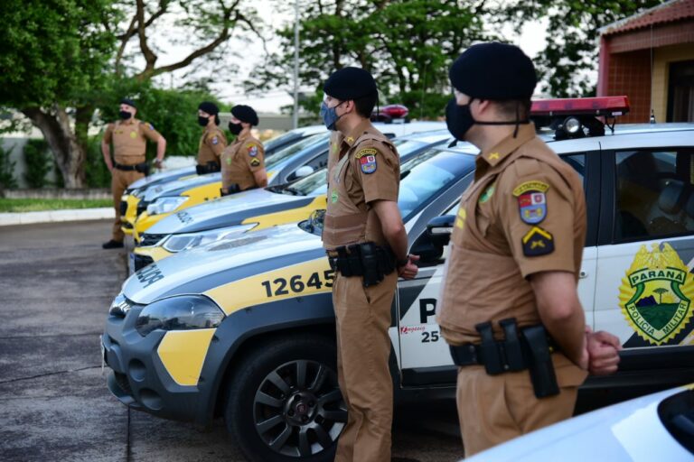 PM alerta a população sobre exercício simulado de combate a crimes violentos em Umuarama