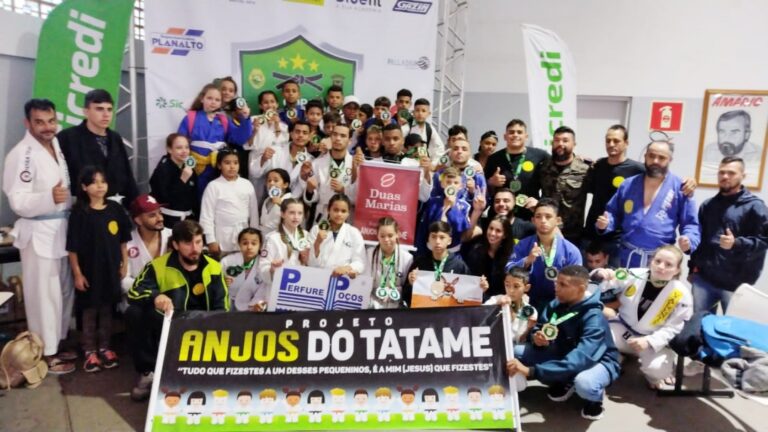 Projeto Anjos do Tatame garante 3º lugar geral da Copa Fronteira de Jiu-Jitsu