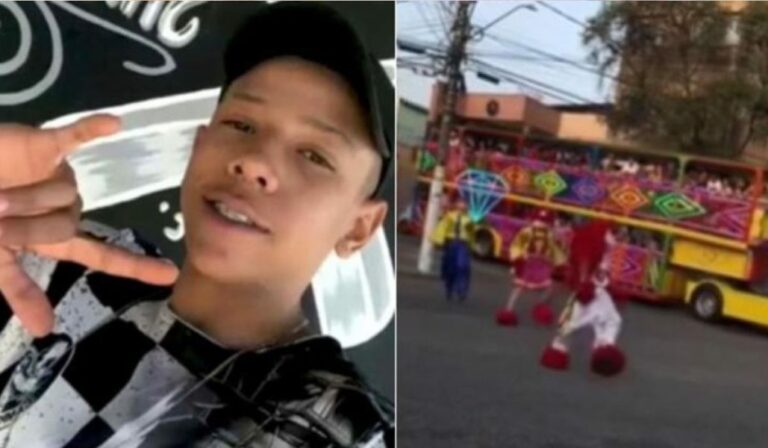 Adolescente que animava passeio em carreta morre atropelado durante apresentação