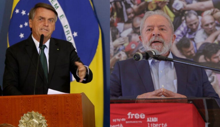 Empate técnico: Pesquisa indica Bolsonaro com 41% das intenções de voto e Lula 35% no Paraná