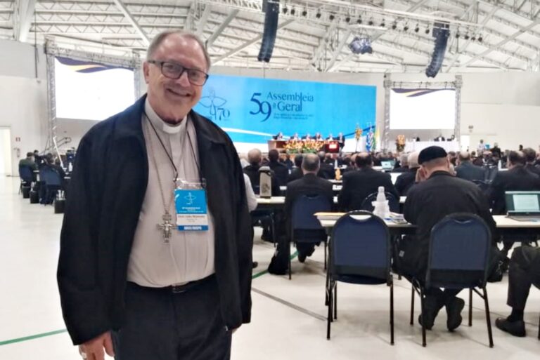 Bispo Dom João Mamede participa da Assembleia Geral da CNBB em Aparecida