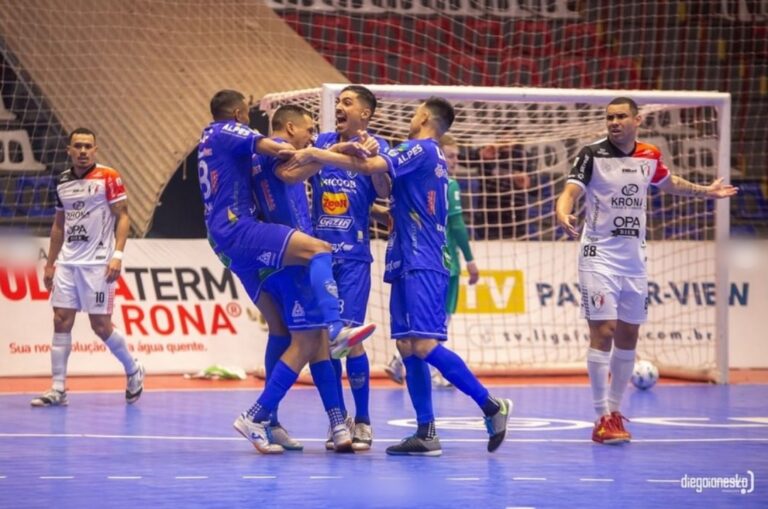 Umuarama empata com o Joinville e garante ponto importante na Liga Nacional de Futsal
