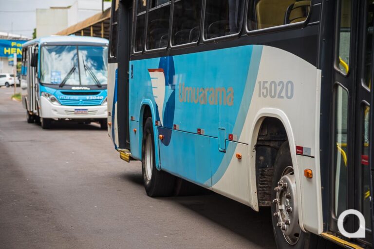 Passagem do transporte coletivo em Umuarama passa a custar R$ 4 a partir de segunda-feira