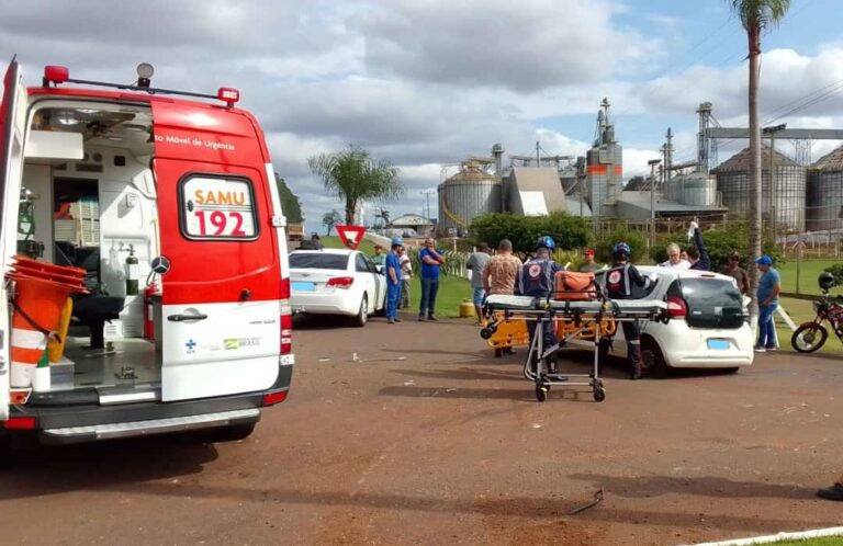 PR-486: Duas pessoas perdem a vida em grave colisão entre carros em Brasilândia do Sul
