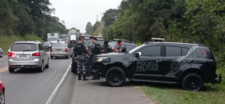 Confronto com a polícia termina com quatro mortos em Curitiba nesta segunda