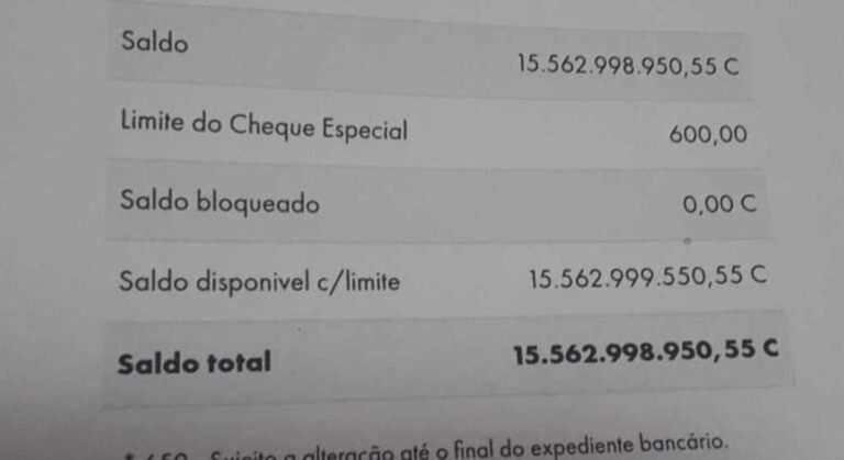 Cobrador de ônibus recebe por engano R$ 15,5 bilhões na conta bancária e ainda tem problemas