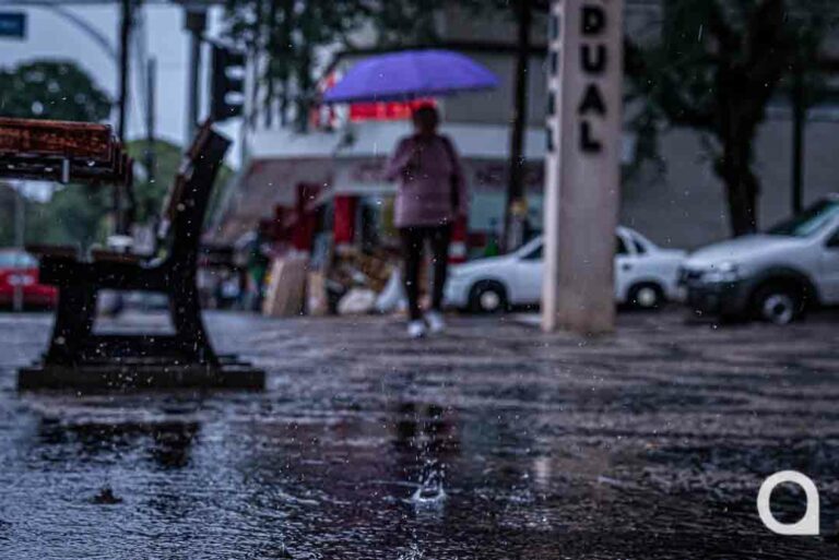 Umuarama terá quatro dias seguidos de chuva, aponta Simepar