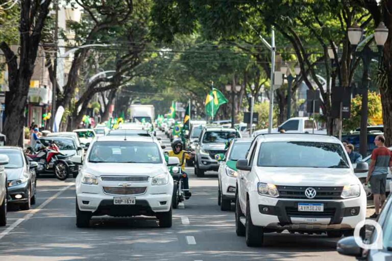 Patriotas em Ação fará carreata em apoio a reeleição de Bolsonaro neste sábado em Umuarama